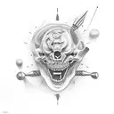 darts tattoo design idea