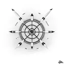 darts tattoo design idea