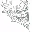 simple joker tattoo design tattoo design idea