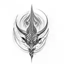 Mahadev trishul  tattoo design idea
