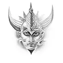 Mahadev trishul  tattoo design idea
