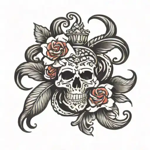 imperial bée logo tattoo design idea