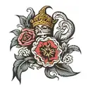 imperial bée logo tattoo design idea