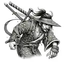 Yojimbo final fantasy x  tattoo design idea