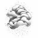 cloud  wave Gary  tattoo design idea