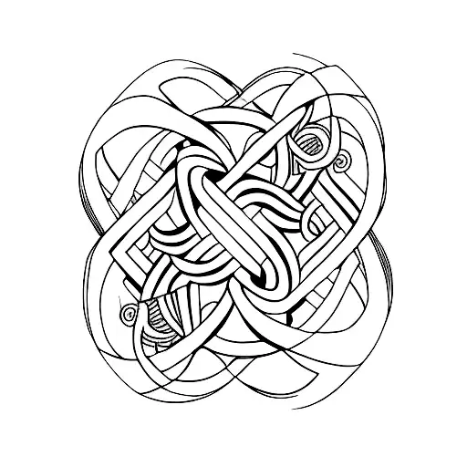 Infinity Symbol tattoo design idea