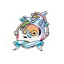 adventure time tattoo design idea