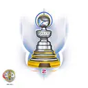 stanley cup 2023 with both logos leaning on the cup tattoo design idea