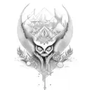 lilith y eva tattoo design idea