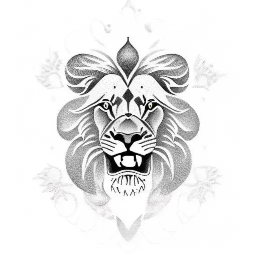 lion turtle avatar tattoo design idea