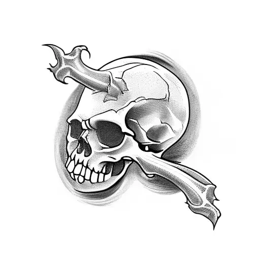 couple skull tattoos  tattoo design idea