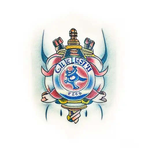 chelsea grin tattoo design idea