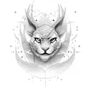 222 with text saying destined 2 win tattoo design idea