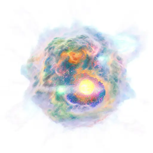 supernova tattoo design idea