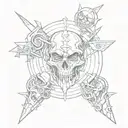 The Words "Dum Spiro Spero" "Obscura Pulchritudo" And "Defensor Hominis" tattoo design idea