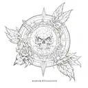 The Words "Dum Spiro Spero" "Obscura Pulchritudo" And "Defensor Hominis" tattoo design idea