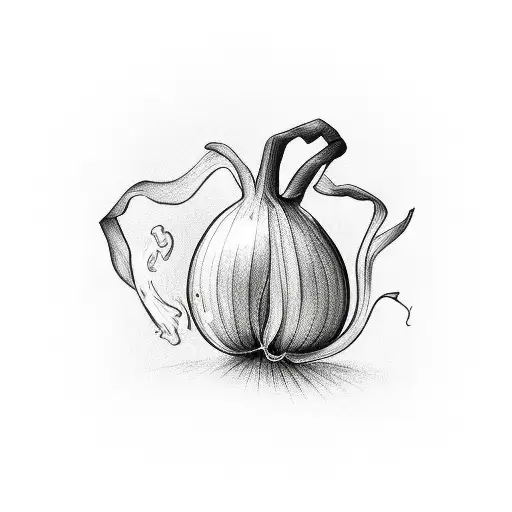 onion drinking in the bar tattoo design idea