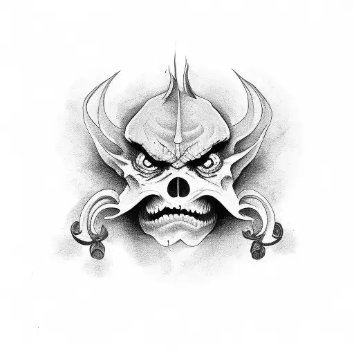 demonio de tasmania tattoo design idea