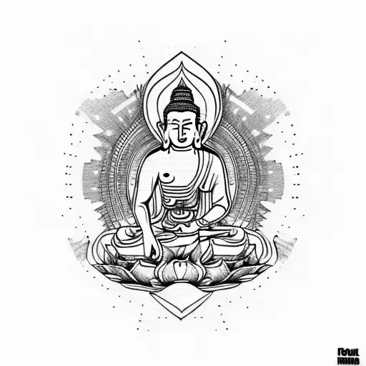 Temple Tattoo - Buddha is the epitome of serenity,... | Facebook