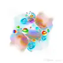 rain drops fusion with wavy sea tattoo design idea