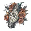 time bomb 10:06 tattoo design idea