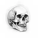 welding skull tattoo design idea