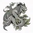 J&E tattoo design idea