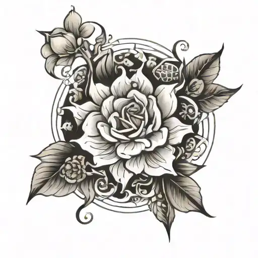 Focus sheer will and commitment towards my tattoo design idea