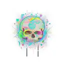 my mind is pure chaos tattoo design idea