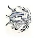 orca  tattoo design idea