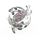 orca  tattoo design idea