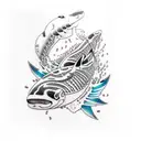 orca  tattoo design idea