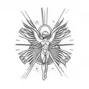 Falling icarus  tattoo design idea