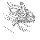 Falling icarus  tattoo design idea