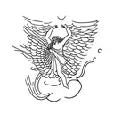Falling icarus  tattoo design idea