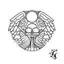 Falling icarus  tattoo design idea