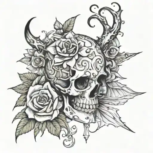 1804 inside it in bold tattoo design idea