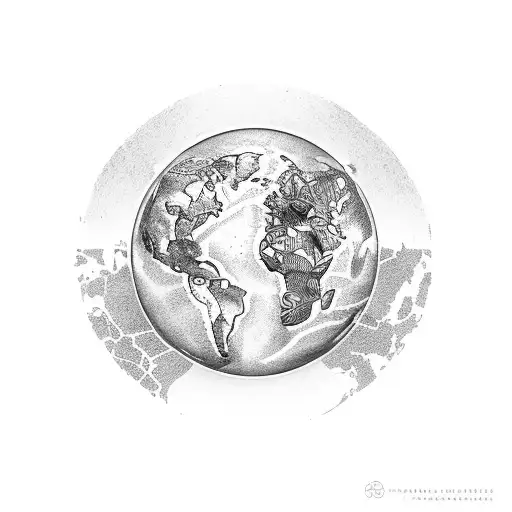 South America focusing on Colombia as is my home tattoo design idea