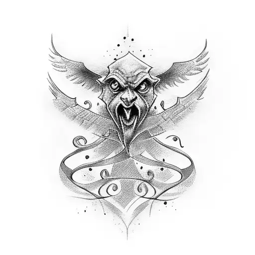 harry potter tattoo design idea