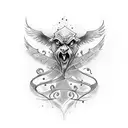 harry potter tattoo design idea