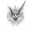 harry potter tattoo design idea