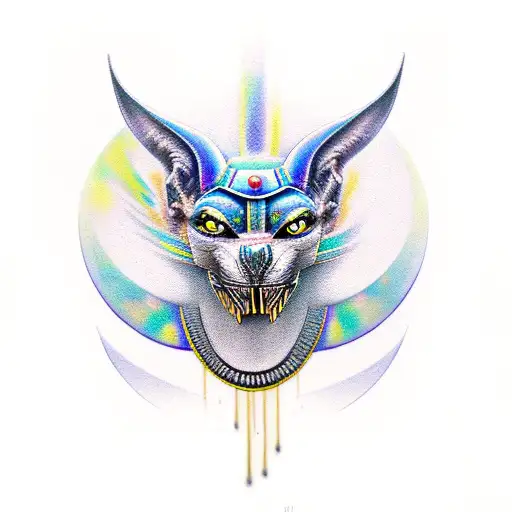 Anubis tattoo design idea