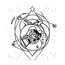 Leo capricorn cancer aquarius  tattoo design idea