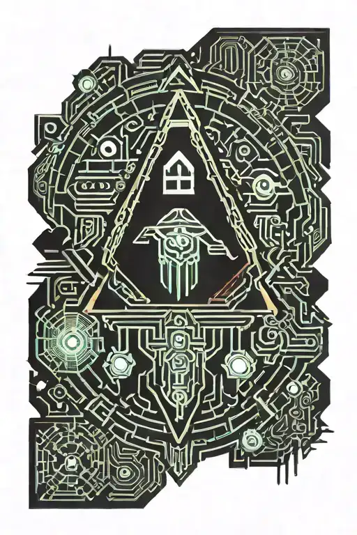 Aztec tattoo design idea