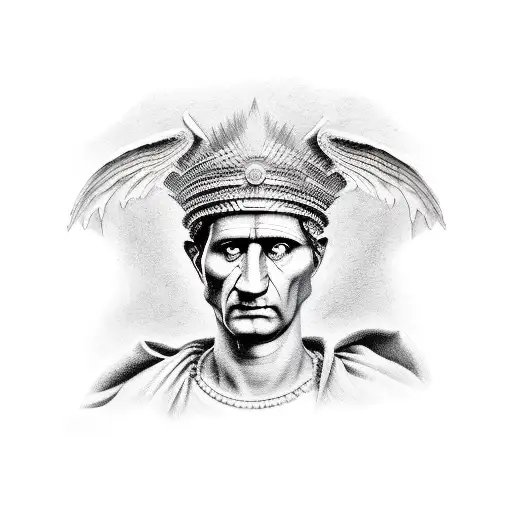 Caesar  tattoo design idea