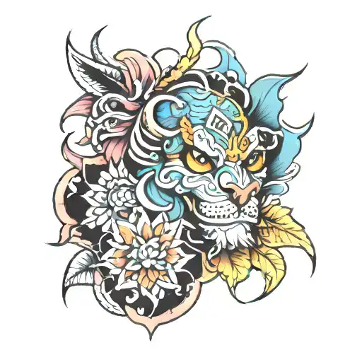 90s tattoo design idea