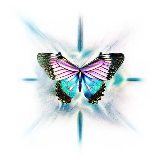 butterfly effect  tattoo design idea