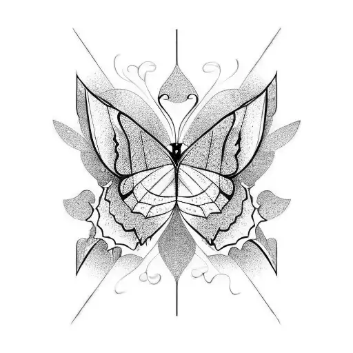 butterfly effect  tattoo design idea