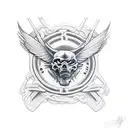 adoption logo tattoo design idea