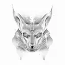 Anubis tattoo design idea